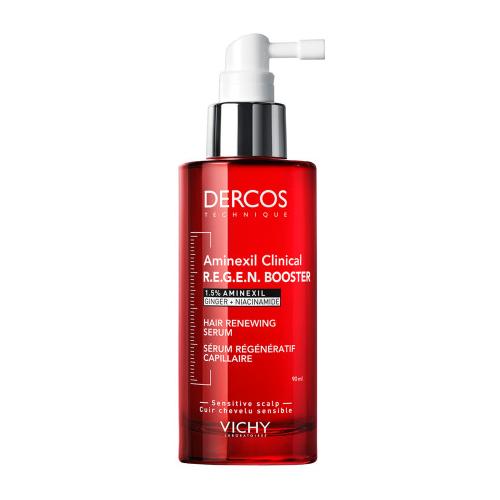 Miniaturka artykułu - VICHY DERCOS AMINEXIL CLINICAL R.E.G.E.N. Booster Serum wzmacniające i stymulujące włosy, 90ml