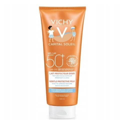 Miniaturka artykułu - VICHY ID&Eacute;AL SOLEIL Mleczko dla dzieci SPF50, 300 ml KR&Oacute;TKA DATA 30.06.2026