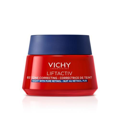 Miniaturka artykułu -  VICHY LIFTACTIV B3 Retinol i Niacynamid krem na noc, 50ml USZKODZONE TEKTUROWE OPAKOWANIE