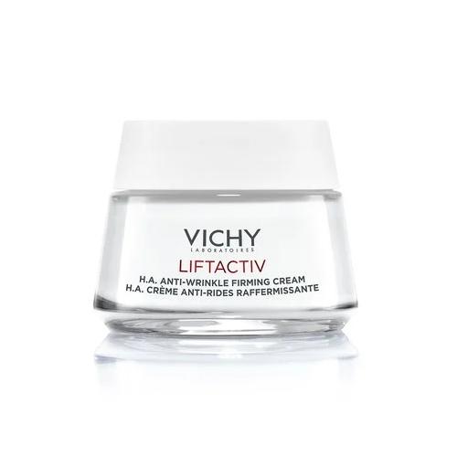 Miniaturka artykułu - Vichy Liftactiv Przeciwzmarszczkowy krem ujędrniający z kwasem hialuronowym do cery normalnej i mieszanej, 50 ml