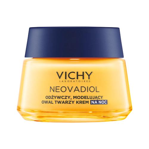 Miniaturka artykułu - Vichy Neovadiol Magistral Odżywczy, modelujący owal twarzy krem na noc, 50 ml