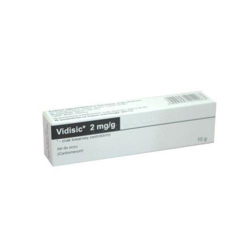 Miniaturka artykułu - Vidisic Żel do oczu 2mg/g, 10 g