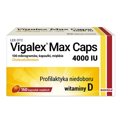 Miniaturka artykułu - Vigalex Max Caps 4000, 160 kapsułek