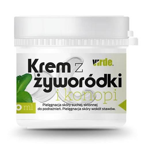 Miniaturka artykułu - VIRDE Krem z żywor&oacute;dki i konopi, 100 ml