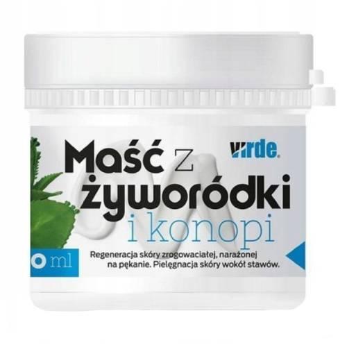 Miniaturka artykułu - VIRDE Maść z żywor&oacute;dki i konopi, 100 ml