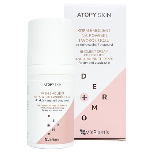 Miniaturka artykułu - Vis Plantis ATOPY SKIN Krem emolient na powieki i wok&oacute;ł oczu, 30ml