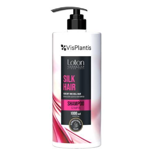 Miniaturka artykułu - VIS PLANTIS Loton Silk Hair Szampon do włosów suchych i matowych, 1000ml