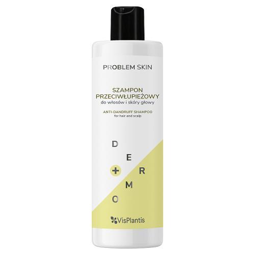Miniaturka artykułu - Vis Plantis PROBLEM SKIN Szampon przeciwłupieżowy, 400ml USZKODZONY KOREK