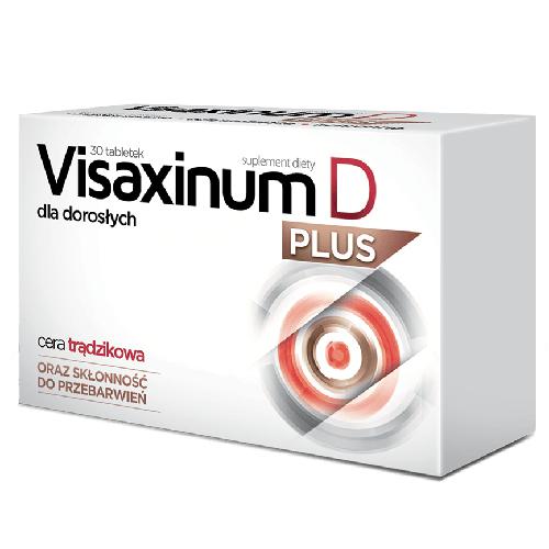 Miniaturka artykułu - VISAXINUM D PLUS, 30 tabletek