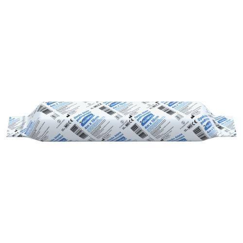 Miniaturka artykułu - VISCOPLAST Opaska dziana podtrzymująca 4 m x 10 cm, 1 szt. KR&Oacute;TKA DATA 29.08.2026
