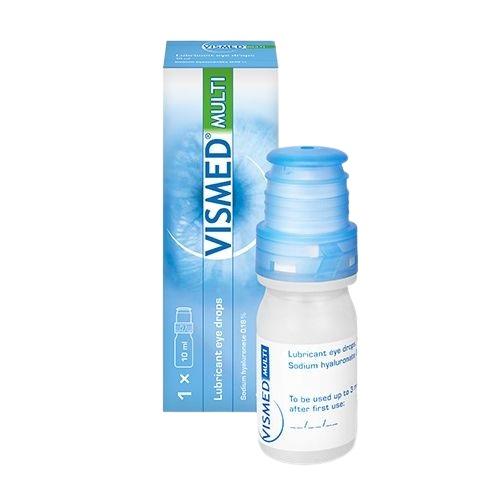 Miniaturka artykułu - Vismed Multi nawilżające krople do oczu 0,18 %, 10 ml