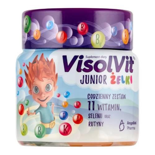 Miniaturka artykułu - Visolvit Junior Żelki - 50 sztuk
