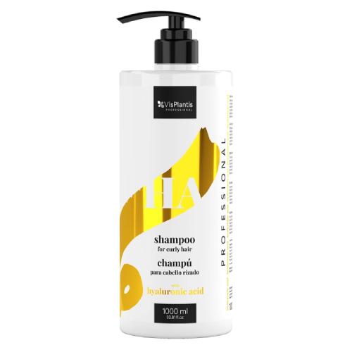Miniaturka artykułu - VisPlantis Professional Szampon do włos&oacute;w kręconych z kwasem hialuronowym, 1000ml
