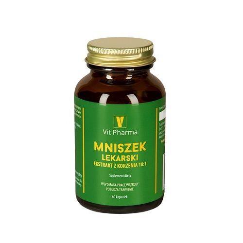 Miniaturka artykułu - VIT PHARMA Mniszek Lekarski Ekstrakt z korzenia, 60 kaps.