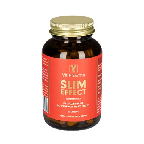 Miniaturka artykułu - VIT PHARMA Slim Effect, 60 kaps.