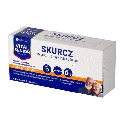 Miniaturka artykułu - Vital Senior Skurcz, 60 tabl.