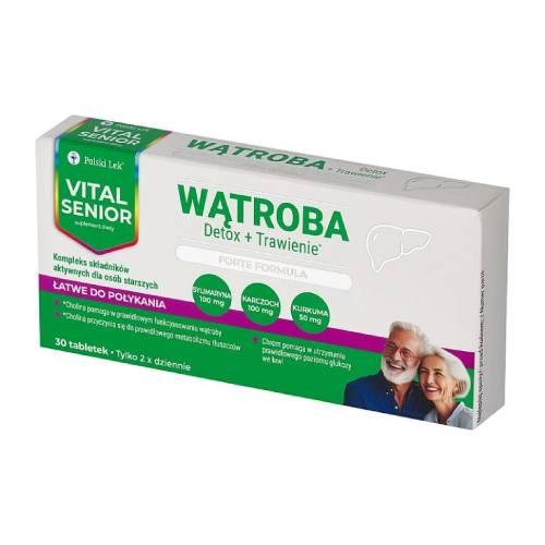 Miniaturka artykułu - Vital Senior Wątroba, 30 tabl.