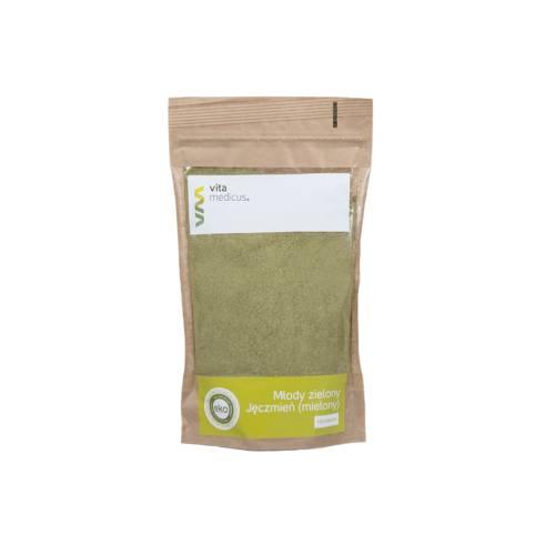Miniaturka artykułu - Vitamedicus Młody zielony jęczmień mielony, 150g