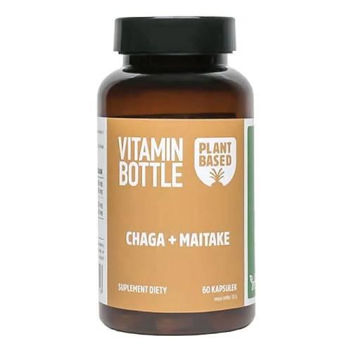Miniaturka artykułu - Vitamin Bottle Chaga + Maitake, 60 kaps.