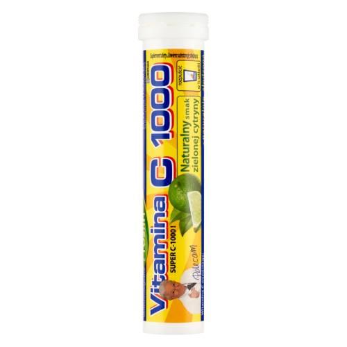 Miniaturka artykułu - Vitamina C 1000 Lewostronna - 20 tabl. mus.