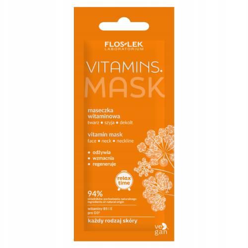 FLOS-LEK VITAMINS. Maseczka witaminowa, 6ml