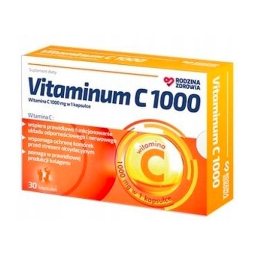 Miniaturka artykułu - Vitaminum C 1000, 30 kaps.