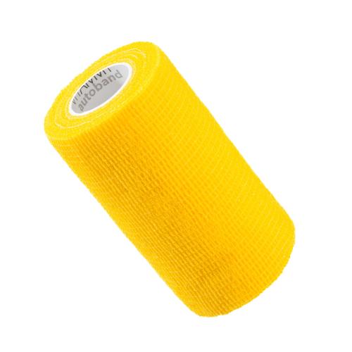 Miniaturka artykułu - VITAMMY Autoband Elastyczny bandaż kohezyjny 10cm x 450cm Żółty