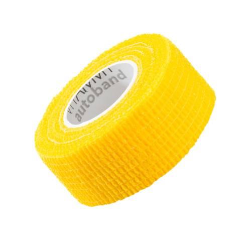 Miniaturka artykułu - VITAMMY Autoband Elastyczny bandaż kohezyjny 2,5cm x 450cm Ż&oacute;łty