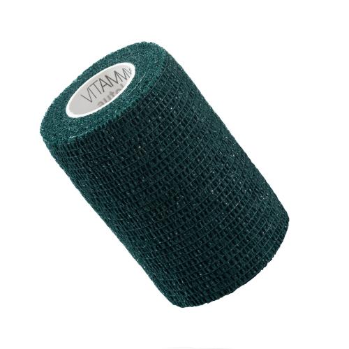 Miniaturka artykułu - VITAMMY Autoband Elastyczny bandaż kohezyjny 7,5cm x 450cm Oliwkowy