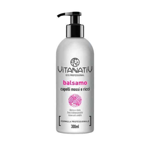 Miniaturka artykułu - VITANATIV Conditioner Odżywka do włosów falowanych i kręconych, 300ml