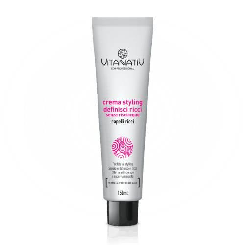 Miniaturka artykułu - VITANATIV Krem do stylizacji włosów kręconych, 150ml