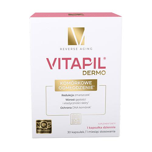 Miniaturka artykułu - VITAPIL Dermo Kom&oacute;rkowe odmłodzenie, 30kaps.