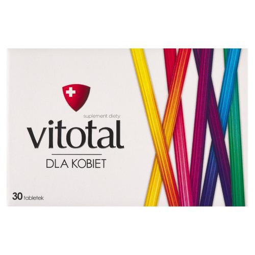 Miniaturka artykułu - VITOTAL dla kobiet, 30 tabletek