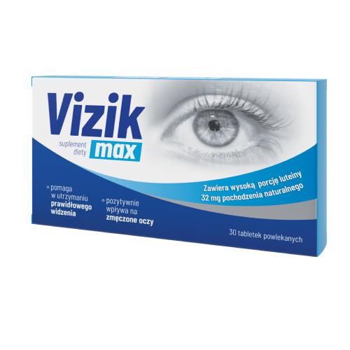 Miniaturka artykułu - Vizik max, 30 tabletek