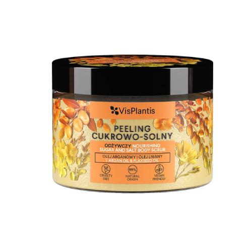 Miniaturka artykułu - Vis Plantis Peeling cukrowo-solny Argan, 350g