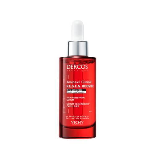 Miniaturka artykułu - Vichy Dercos Aminexil Clinical R.E.G.E.N. Booster Serum wzmacniające i stymulujące włosy, 90 ml