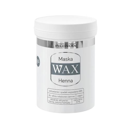 Miniaturka artykułu - WAX ang Pilomax Maska Henna włosy ciemne - suche i zniszczone,  240ml