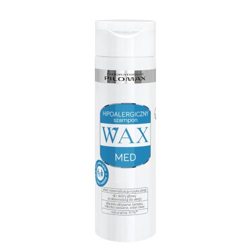 Miniaturka artykułu - WAX ang PILOMAX MED Szampon hipoalergiczny do skóry głowy ze skłonnością do alergii, 200ml