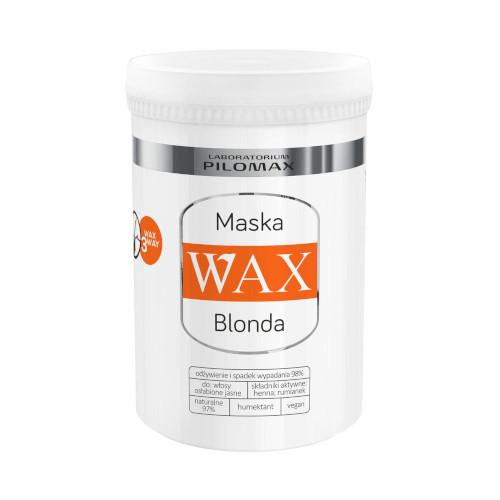 Miniaturka artykułu - WAX (Pilomax) Blonda maska do włos&oacute;w jasnych, 480 ml