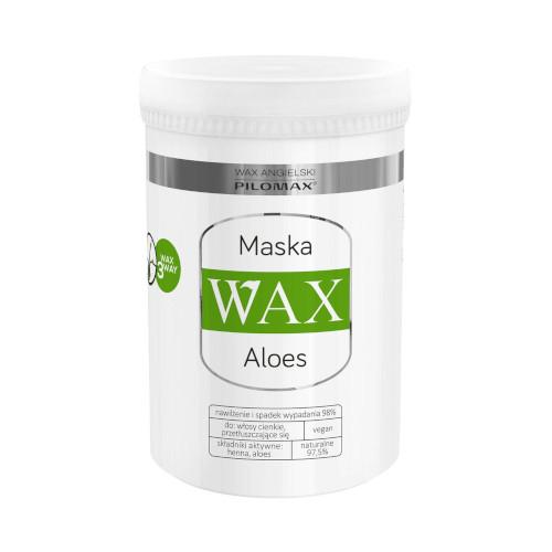 Miniaturka artykułu - WAX PILOMAX NaturClassic Maska Aloes włosy cienkie, 480ml