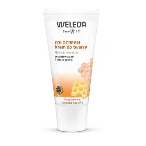 Miniaturka artykułu - Weleda Krem do twarzy Cold Cream, 30 ml