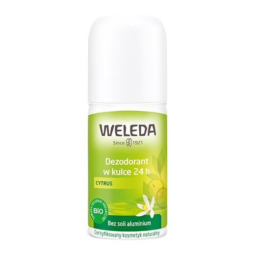 Miniaturka artykułu - WELEDA Cytrusowy dezodorant w kulce 24h, 50 ml