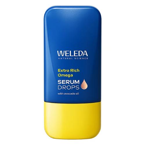 Miniaturka artykułu - Weleda Extra Rich Omega Odżywcze serum do twarzy w kroplach, 30 ml