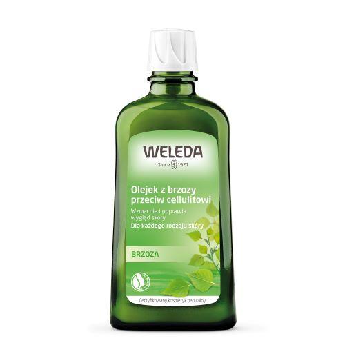 Miniaturka artykułu - WELEDA Olejek z brzozy przeciw cellulitowi, 200ml