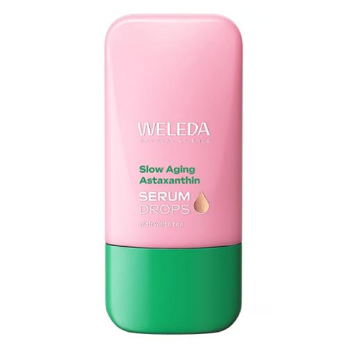 Miniaturka artykułu - Weleda Slow Aging Astaxanthin Przeciwstarzeniowe serum w kroplach z astaksantyną, 30 ml