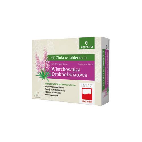 Miniaturka artykułu - Wierzbownica drobnokwiatowa Colfarm, 30tabl. KR&Oacute;TKA DATA  30.06.2026