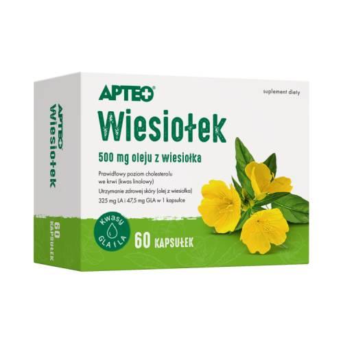 Miniaturka artykułu - APTEO Wiesiołek, 60 kapsułek