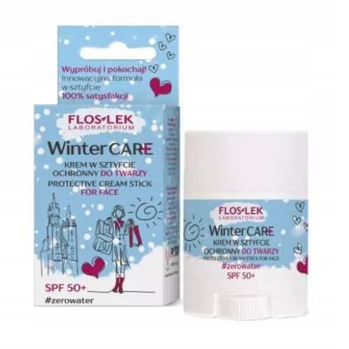 FLOS-LEK WINTER CARE Krem w sztyfcie ochronny do twarzy SPF50+, 24g