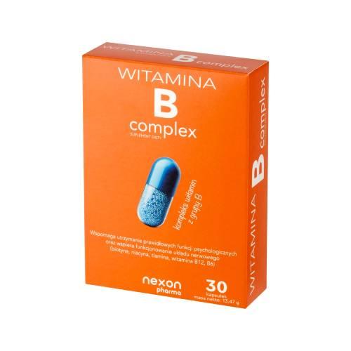 Miniaturka artykułu - Witamina B complex, 30kaps.
