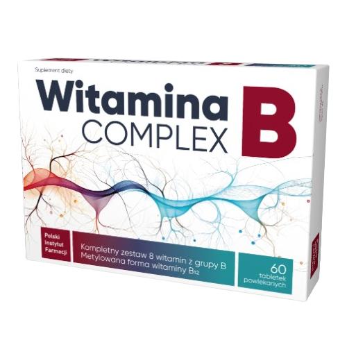 Miniaturka artykułu - Witamina B complex, 60 tabl. powl.